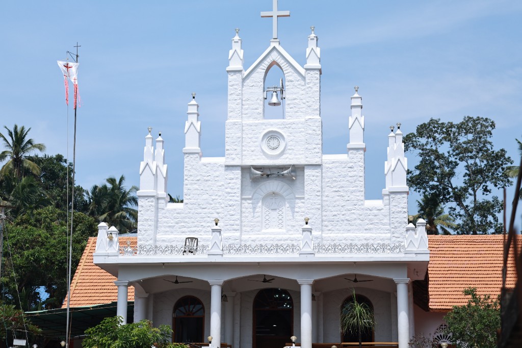 Front view of Cox Memorial CSI Church